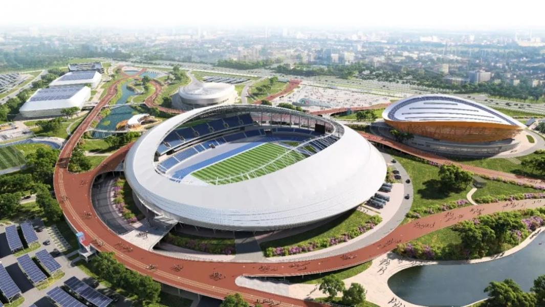 践行一带一路|优发国际膜结构助力乌兹别克斯坦奥林匹克城建设
